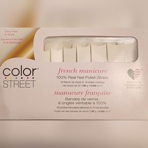 Meet Me In Paris french manicure nail polish strips  by Color Street